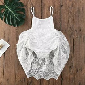 Boho Lace Baby 1st Birthday Cake Smash Romper